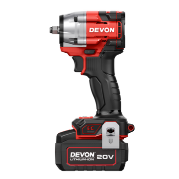 大有DEVON 充電扳手(550N.m)(鋰20V)(無刷)(淨機) 5766-Li-20
